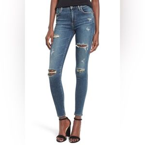 Agolde high rise skinny jeans